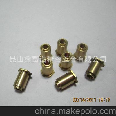 江蘇精密五金廠(chǎng)家直銷(xiāo) 單頭銅柱螺母與銅柱螺柱的品質(zhì)之選